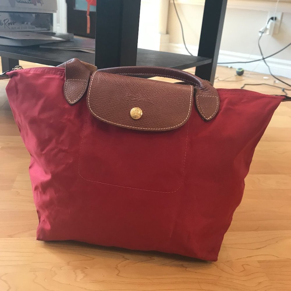 Longchamp Classic Le Pliage shoulder bag S red